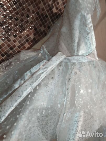 Новогоднее Платье снежинки