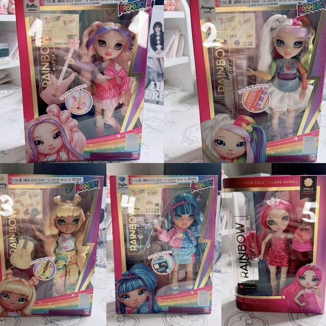 Rainbow High Белла Скайлер Санни куклы