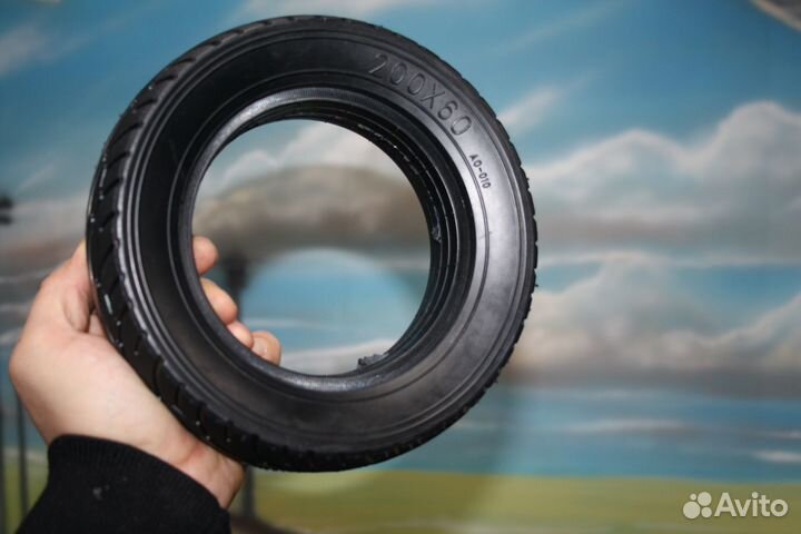 Покрышка мотор колеса на Kugoo X1