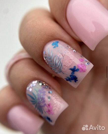 Маникюр с покрытием гель лак