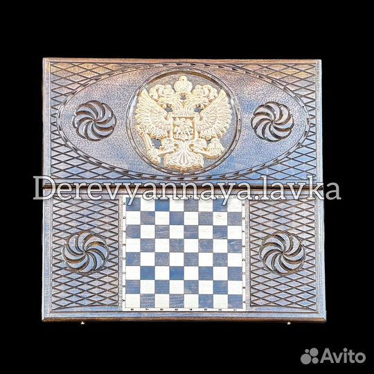 Нарды резные 