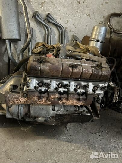 Двигатель газ 53