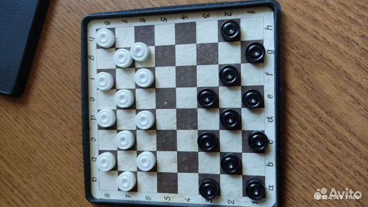 Шашки магнитные СССР