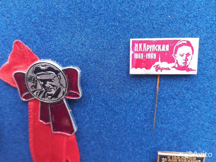 Значки СССР Ленин