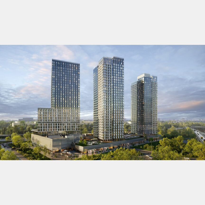 3-к. апартаменты, 69,1 м², 4/35 эт.