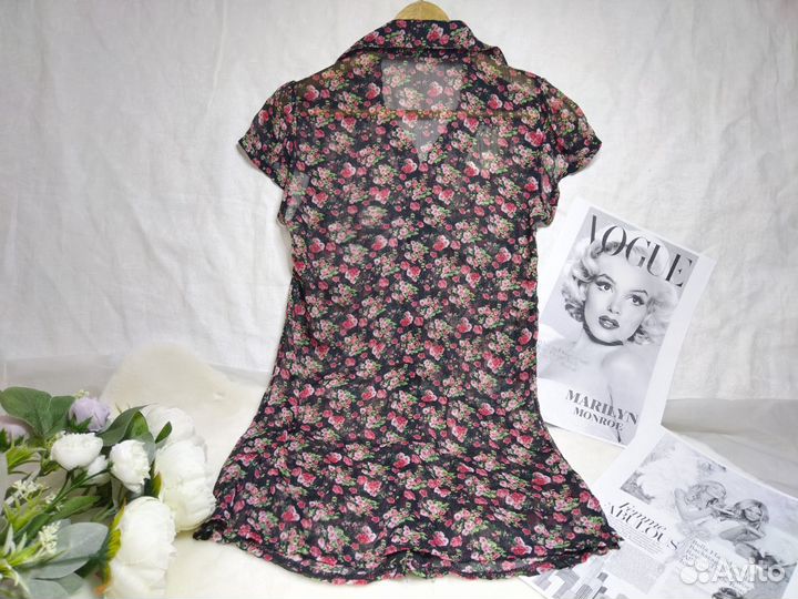Блузка женская с коротким руковом размер 42 44