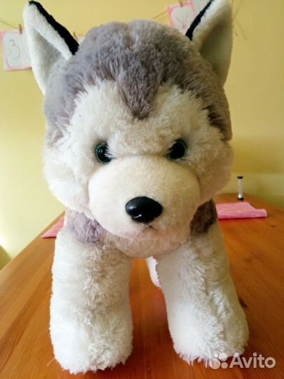 Мягкая игрушка собака Хаски