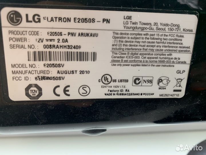 Монитор для компьютера LG