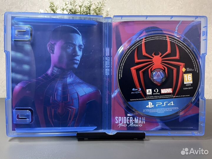 Marvel Человек Паук Майлз Моралез PS4