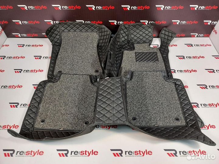 Ковры салона 3D Toyota Crown 210 2012-2018 Y761