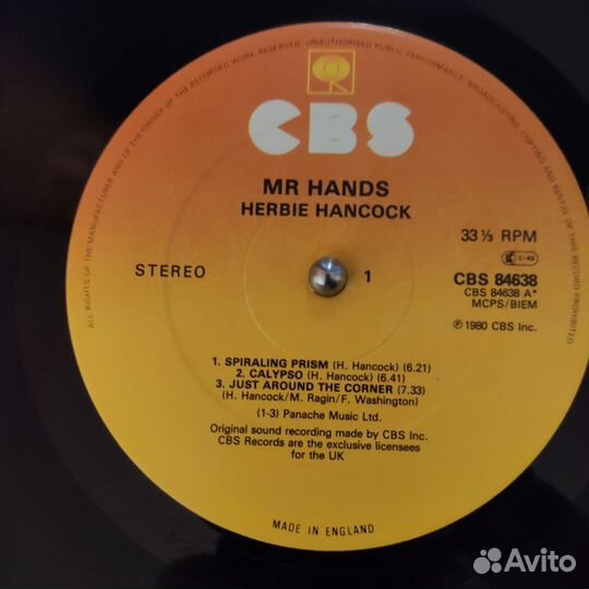 Herbie Hancock Mr. Hands