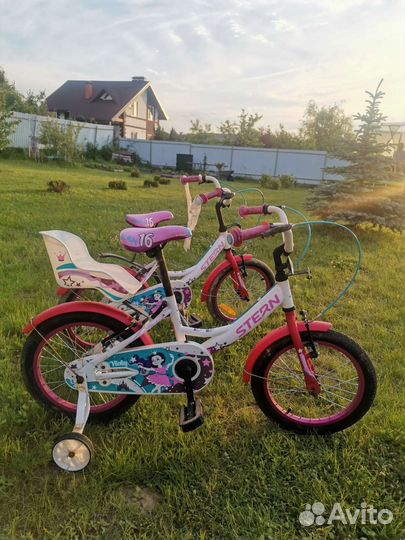 Велосипед для девочки 5-6 лет 16 '