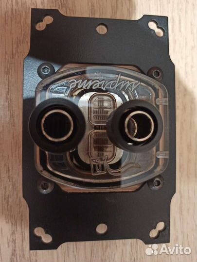 Водоблок ам4 supreme с фитингами