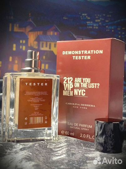 Carolina Herrera 212 vip men 60мл