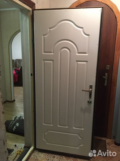 Ремонт входных металлических дверей