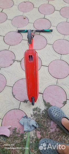 Трюковой самокат tech team