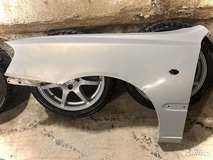 Крыло переднее левое hyundai accent