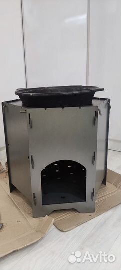 Печь для казана мангал