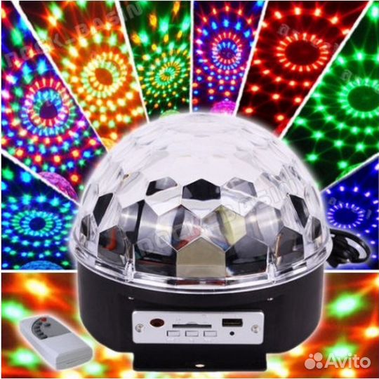 Диско-шар цветомузыкальный