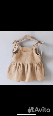 Топ льняной