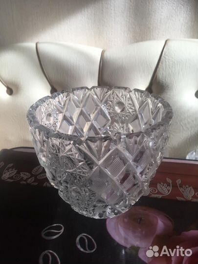 Ваза хрустальная СССР