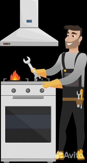 Ремонт газовых колонок, Ремонт газовых плит