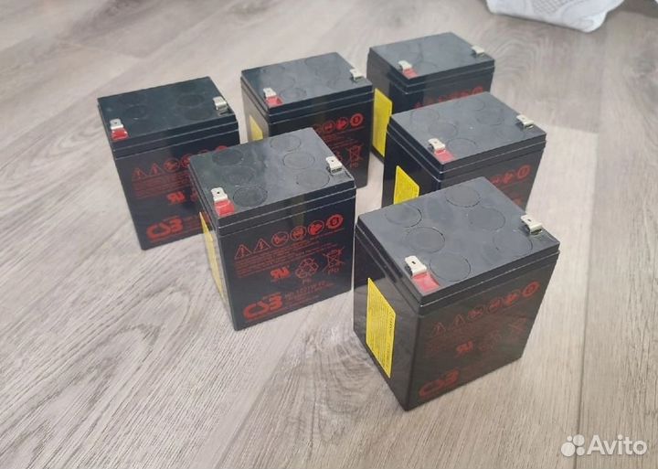 Аккумулятор CSB HR 12-21W (12V 4,8Ah)