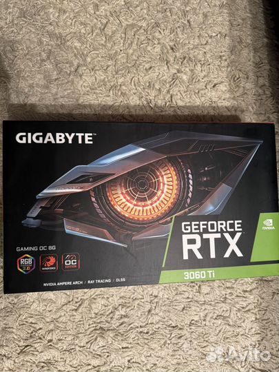 Видеокарта rtx 3060ti gigabyte