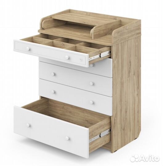 Комод пеленальный Сириус-2 Elio (5 ящиков)