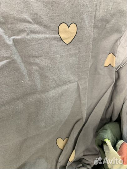 Постельное белье, двуспальное авокадо