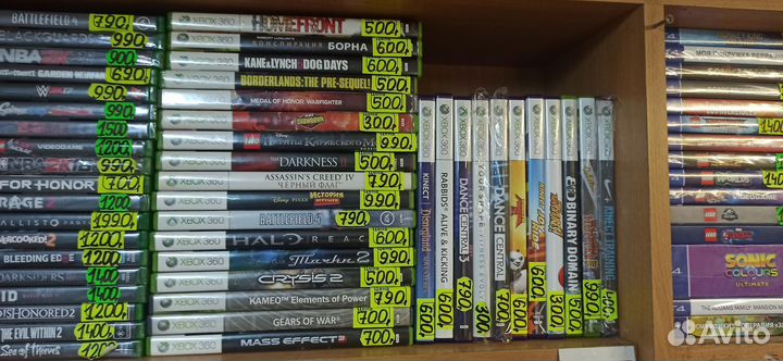 Диски на xbox 360