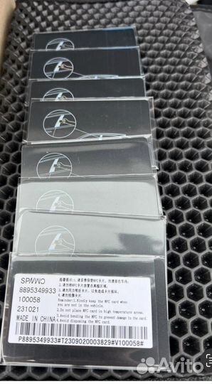 Карточка zeekr 001 оригинал, Bluetooth ключ