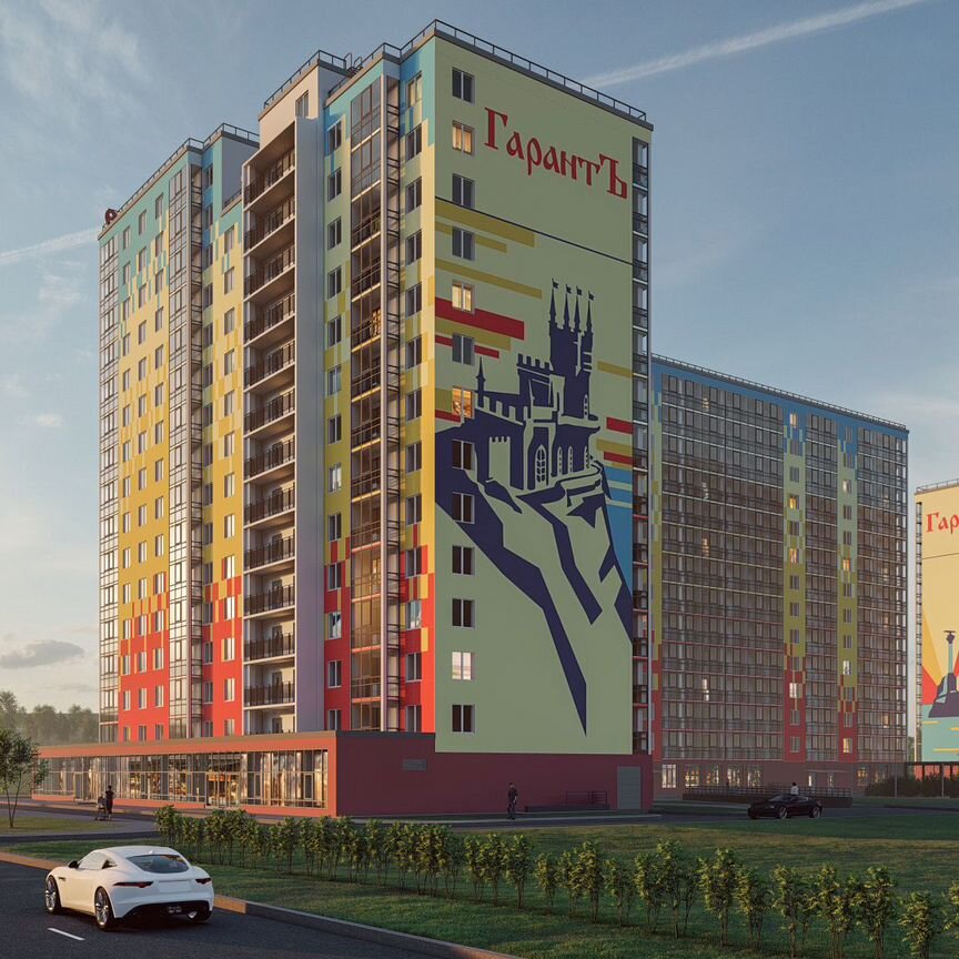 1-к. квартира, 37,3 м², 10/15 эт.