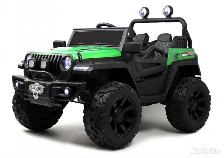 Детский внедорожник электромобиль с пультом