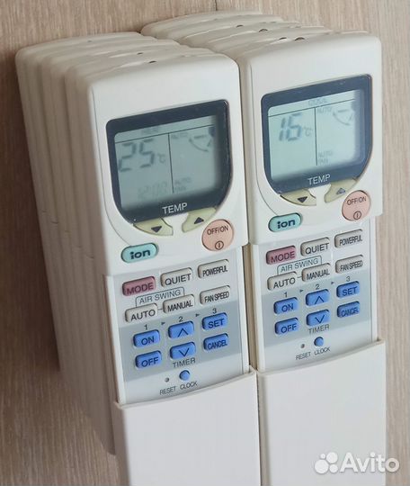 Пульт для кондиционера Panasonic A75C2291, 10 шт