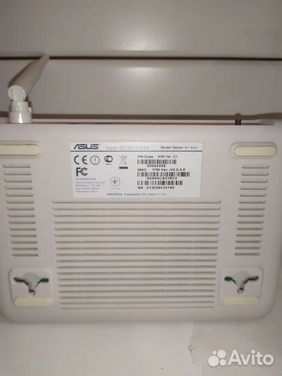 Wifi роутер asus