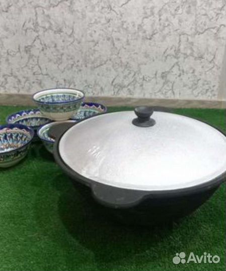 Казан чугунный 8 литров