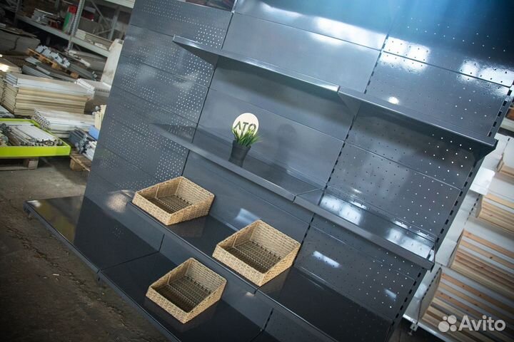 Стеллаж металлический для склада