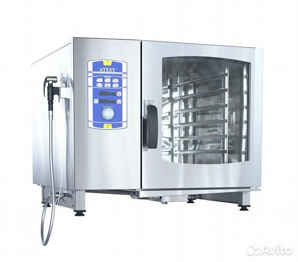Пароконвектомат atesy рубикон апк-6-1/1