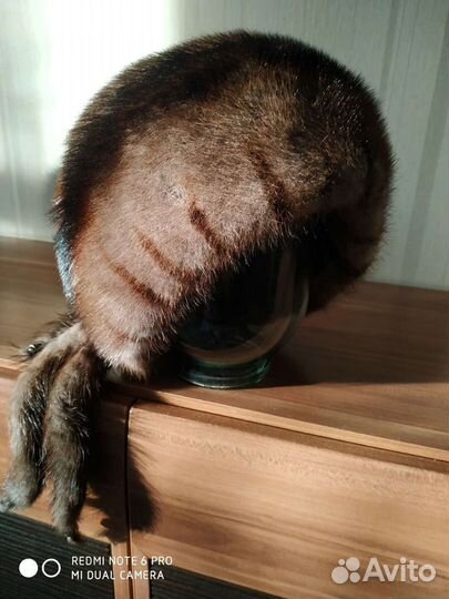 Норковая шапка женская