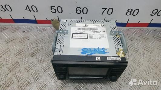 Магнитола nissan juke F15 (6KR19I401)