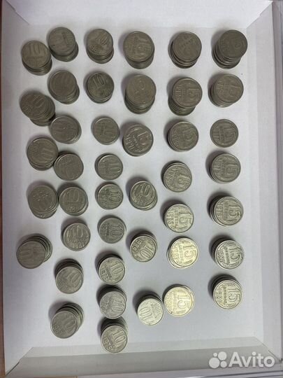 Монеты СССР 10 копеек с 1961 по 1991 годы