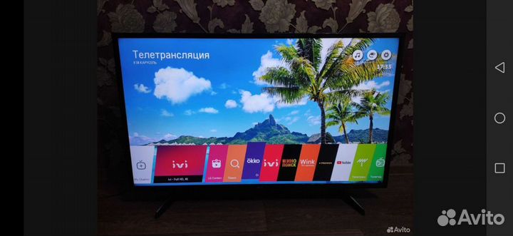 Телевизор LG Ultra HD (4K), HDR. SMART tv, Wi-Fi