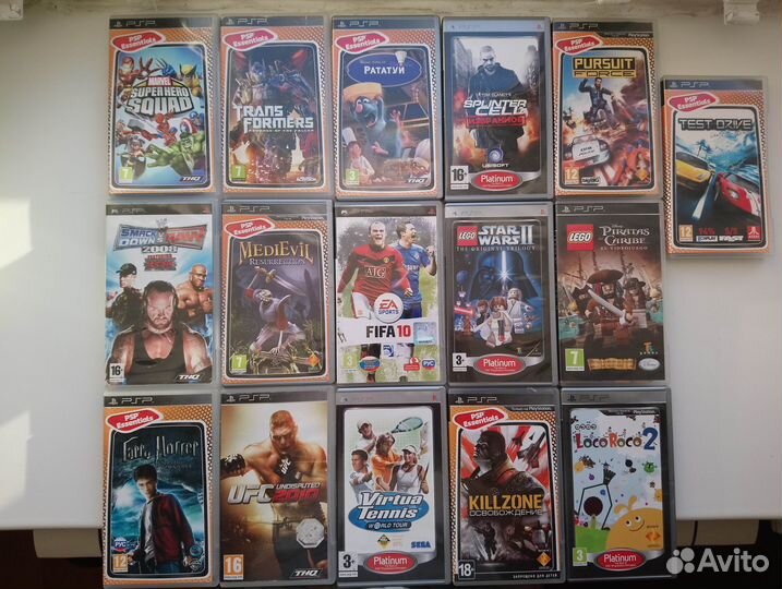 Игры psp (обновлено 06.08)