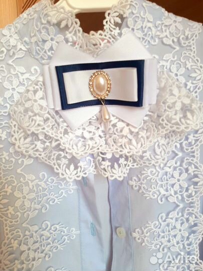 Блузка школьная нарядная