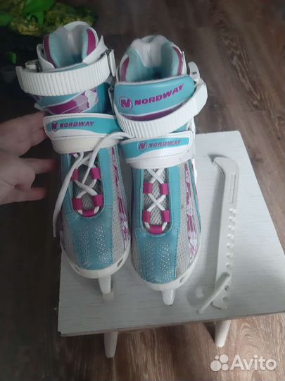 Роликовые коньки детские раздвижные