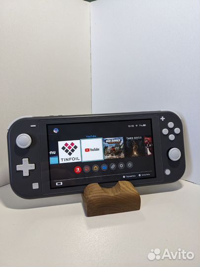 Nintendo switch lite прошитая 96гб