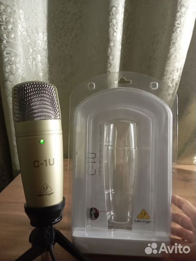 Студийный микрофон behringer c-1u