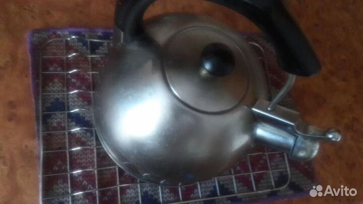 Чайник советский металлический