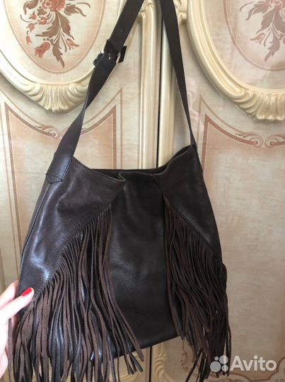 Кожаная сумка